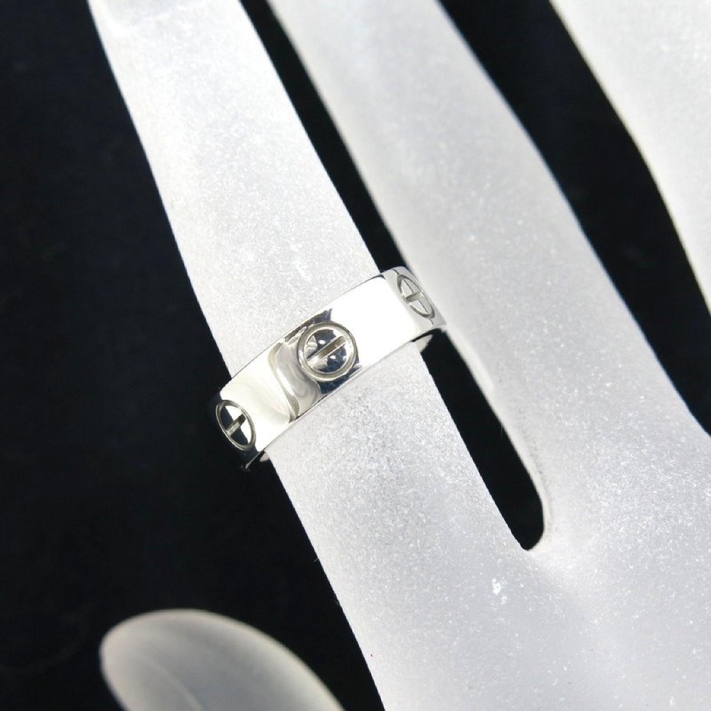 Cartier Love Ring - White Gold